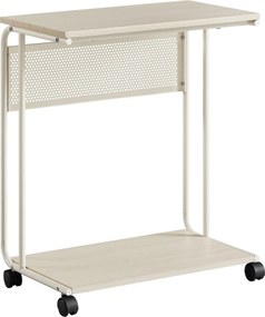 Odkladací stolík E1012 CRM, krémová