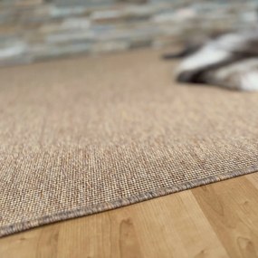 Vopi, Behúň na mieru Nature NEW prírodný, šíre 50 cm, oranžová, kuchyňa