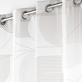 Biely záves 140x280 cm Esquisse – douceur d'intérieur