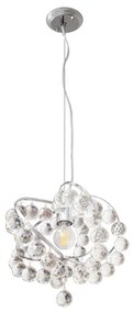 Helam Krištáľový luster na lanku VIOLETA 1xE27/15W/230V W-HY 1112-1P-CR