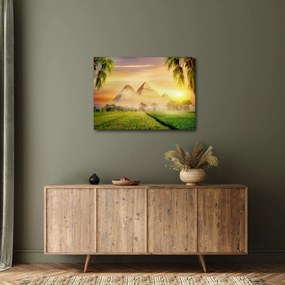 Obraz - Pyramídy (70x50 cm)