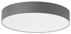 Stropné svietidlo RONDO 6xE27/15W/230V pr. 80 cm šedá