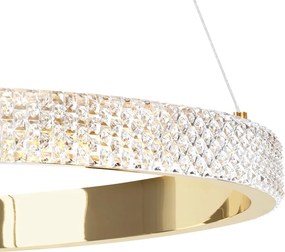 Toolight Toolight, LED stropné svietidlo 23W APP1510-CP, zlatá lesklá, OSW-05471