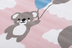 Detský koberec PINKY DE79B Koala ružový