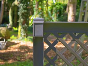 KHW Kvetináč s mriežkou, 110 l (antracitová)  (100290574)