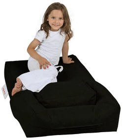 Sedací vak Kiddo (čierna). Vlastná spoľahlivá doprava až k Vám domov. 1101672