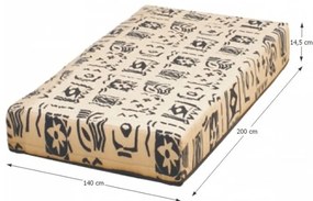 Tempo Kondela Matrac, pružinový, 140x200, FUTON ARONA