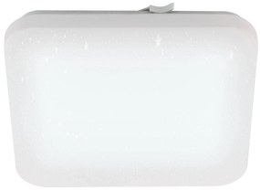 EGLO Stropné LED svietidlo do kúpeľne FRANIA-S, 14,6 W, denná biela, hranaté, biele