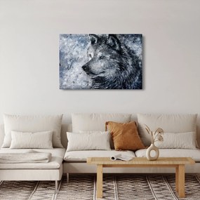 Obraz - Kreslený vlk (90x60 cm)