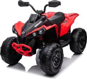 LEAN CARS Elektrická štvorkolka CAN-AM Renegade červená