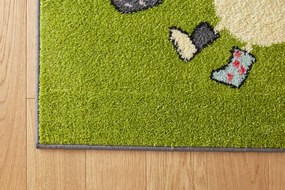 Detský koberec Funky Top Ivo zelený