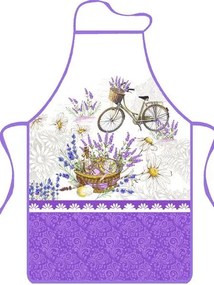 B-1 LEVANDER BIKE sada chňapka so zásterou