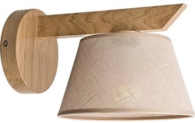Nástenné svietidlo ANTONIO 1xE14/40W/230V dub