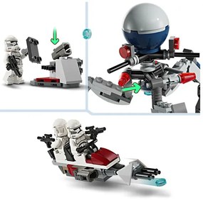 Lego®  Star Wars 75372 Bojový balíček Klonového vojaka a Bojového droida  (100378734)