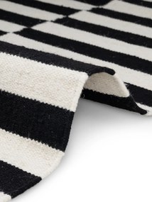 Hanse Home, Kusový koberec Donna 106207 Black White, 80x150, čiernobiela, obývacia izba