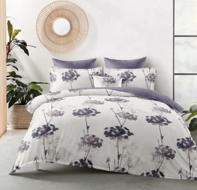 3 dielne Flanelové obliečky polycotton Darina 200x140cm+90x70cm
