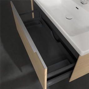 VILLEROY &amp; BOCH Subway 3.0 závesná skrinka pod umývadlo, 1 zásuvka, 973 x 478 x 429 mm, Nordic Oak, C56900VJ