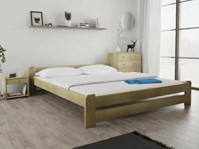 Posteľ Emily 120 x 200 cm, borovica Rošt: Bez roštu, Matrac: Matrac COCO MAXI 20 cm