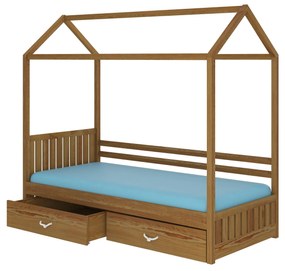 Detská posteľ 200x90 cm. Vlastná spoľahlivá doprava až k Vám domov. 1052230