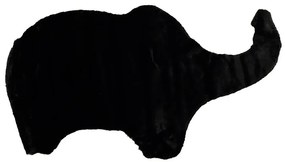 Koberec Rabbit Fur Timmy-F 0,8/1,5 Tfc9 sloník čierna