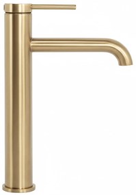 Rea Spot, vysoká umývadlová batéria, zlatá matná, REA-B9632