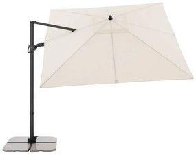 Derby DERBY DX 280 x 280 cm – kvalitný záhradný slnečník s bočnou nohou prírodná (kód farby 820)