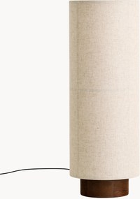 Malá ručne vyrobená ľanová stojacia lampa Hashira