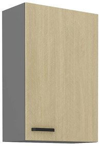 Kuchynská skrinka SCANDI jedľa/antracitová 60g-90 1f
