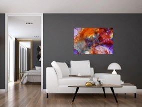 Obraz - Abstraktné atramentové umenie (90x60 cm)