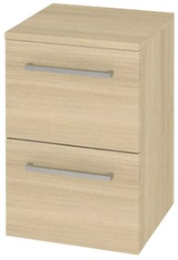 Mereo, Mereo Bino, kúpeľňová skrinka spodná 50 cm, dub Sand Barbera, MER-CN634