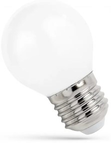 LED žárovka KOULE 4W E27 COG MILKY teplá bílá