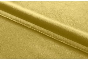 Zatemňovacia záclona VELVET 140x270 cm, horčicová Zavesenie: Riasiaca páska