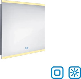 Nimco LED zrkadlo 800x700 s dvoma dotykovými senzormi - ZP 12003VX