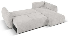 Svetlosivá rohová pohovka (pravý roh) Matera – Cosmopolitan Design