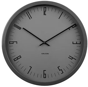 Nástenné hodiny KA5612BK Karlsson, Cased Index, 44cm