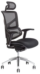 Kancelárska ergonomická stolička Office Pro MEROPE SP — viac farieb, nosnosť 135 kg Čierna