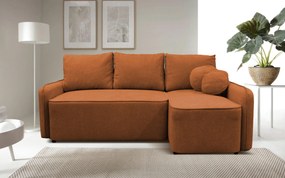 XXXLutz ROHOVÁ SEDAČKA, textil, hrdzavá MID.YOU - Sedačky - 001574006710