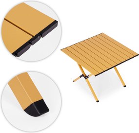 MultiGarden Turistický skladací stôl 60x60 cm - s taškou MultiGarden
