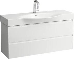 Kúpeľňová skrinka pod umývadlo Laufen Lani 120 cm, biela matná, H4042221122601