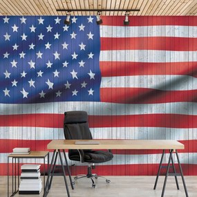 Fototapeta - Americká vlajka (254x184 cm)