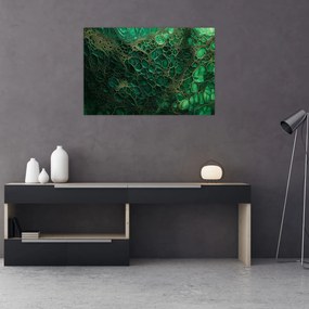 Obraz - Zelený mikroskopický záber (90x60 cm)