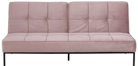 Ružová rozkladacia pohovka Actona Perugia