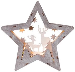 Eglo 410413 - LED Vianočná dekorácia FAUNA 10xLED/0,03W/2xAAA