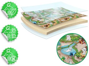 Penová podložka na farbenie 120 x 90 x 0,3 cm Ricokids RK-344 zvieratká