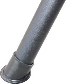 Záhradná hojdačka Barbara - čierna / taupe