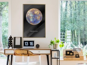 Artgeist Plagát - Mercury [Poster] Veľkosť: 20x30, Verzia: Čierny rám