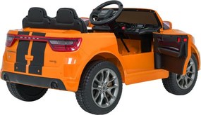 Elektrické autíčko Dodge Durango oranžové