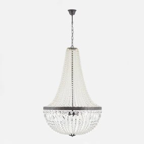 Orion HL 6-1497/6 - Krištáľový luster na reťazi ARILA 6xE27/60W/230V hnedá/patina