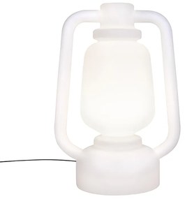 Stojacia lampa biela 110 cm IP44 - Storm Extra Large