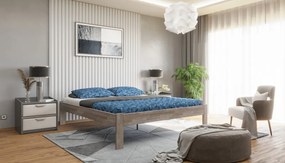 Posteľ Tema Futon 180x200 cm, šedý buk